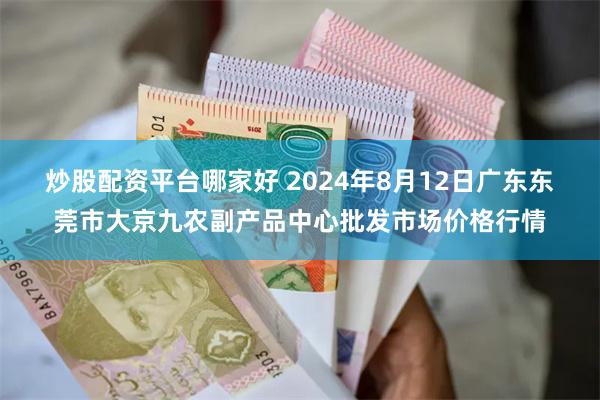 炒股配资平台哪家好 2024年8月12日广东东莞市大京九农副产品中心批发市场价格行情